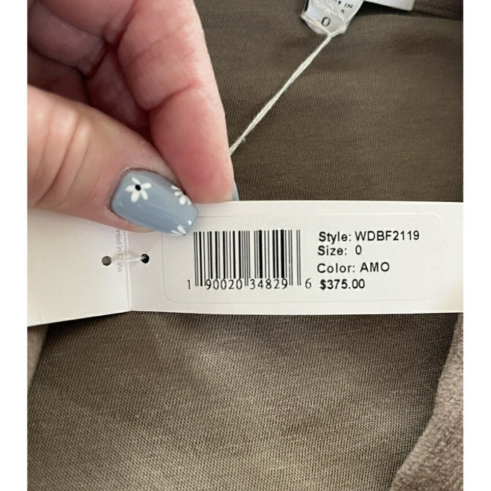 James Perse Green Amo Shawl Collar Open Front Jacket Blazer Size 0 or US XS NWT - Picture 6 of 12